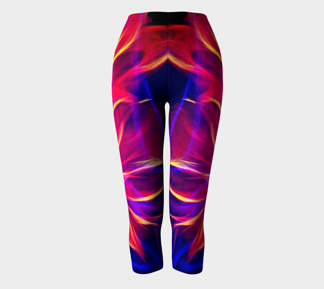 Electrified Dahlia Capris preview #2