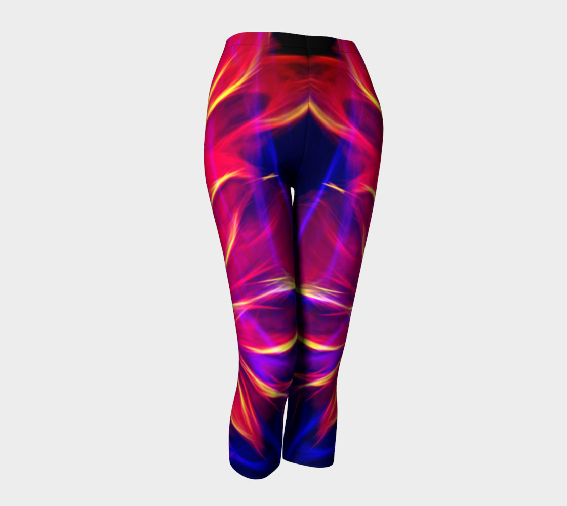 Electrified Dahlia Capris preview #1