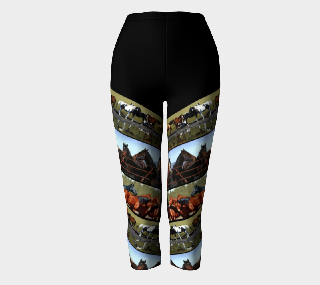 Capris Horses Diagonals preview #2