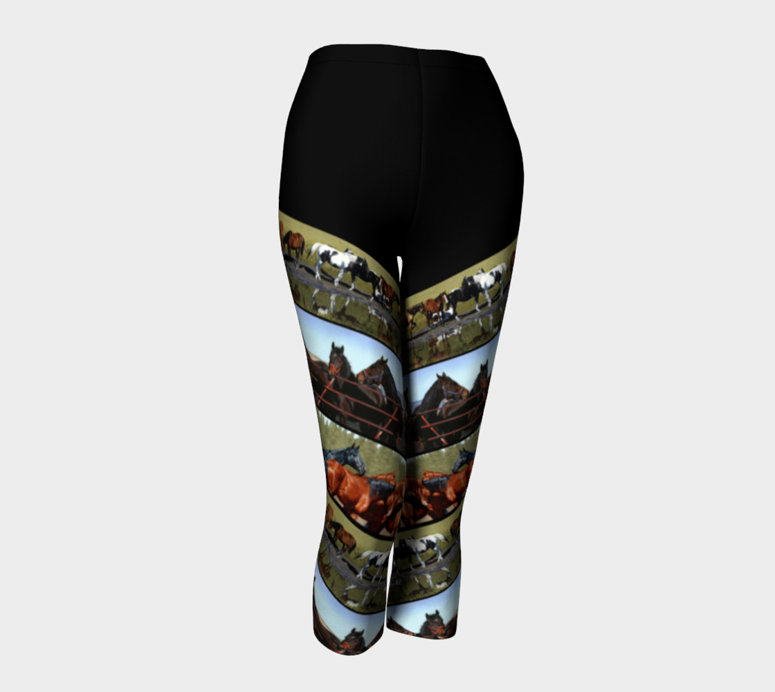 Capris Horses Diagonals preview #1
