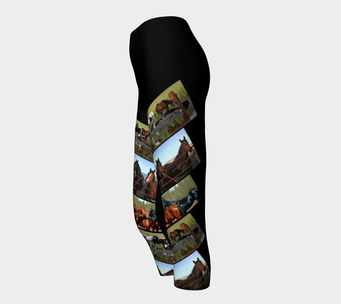 Capris Horses Diagonals preview #3