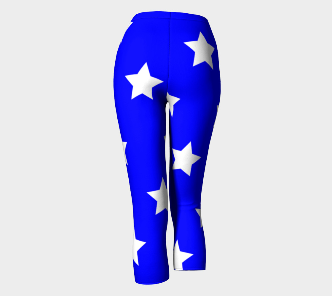Stars Capris Blue preview #4