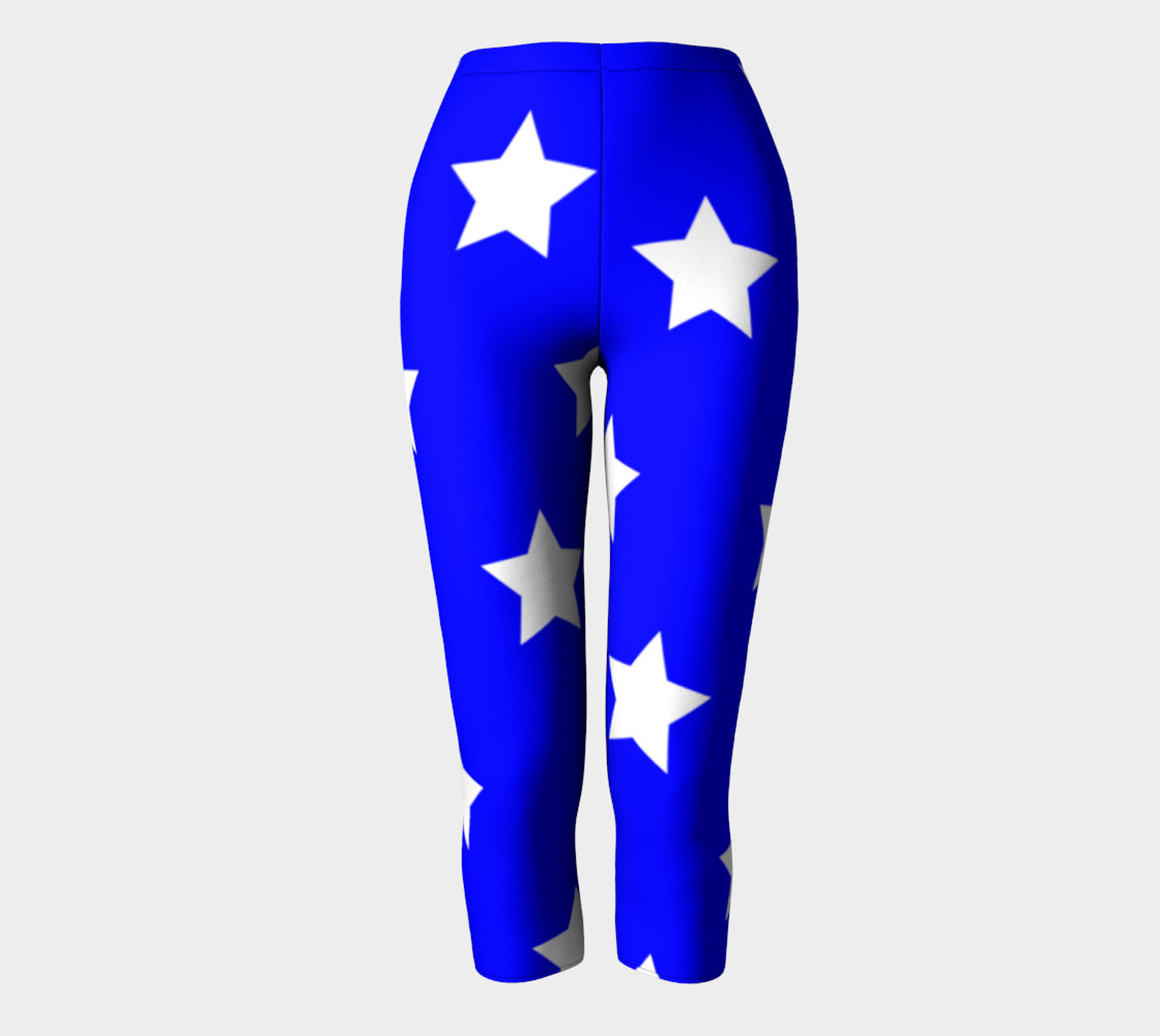 Stars Capris Blue preview #2