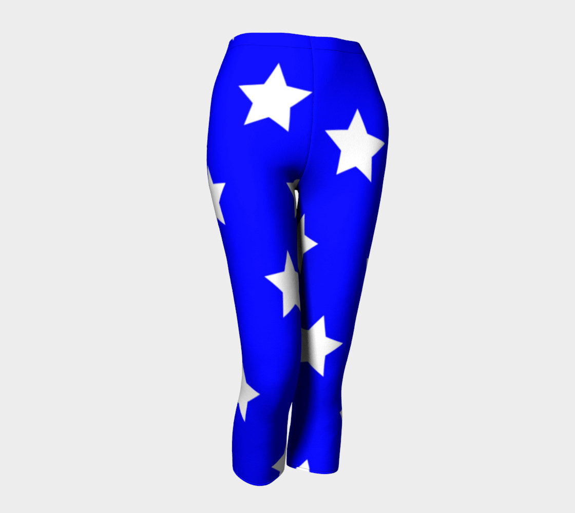 Stars Capris Blue preview #1