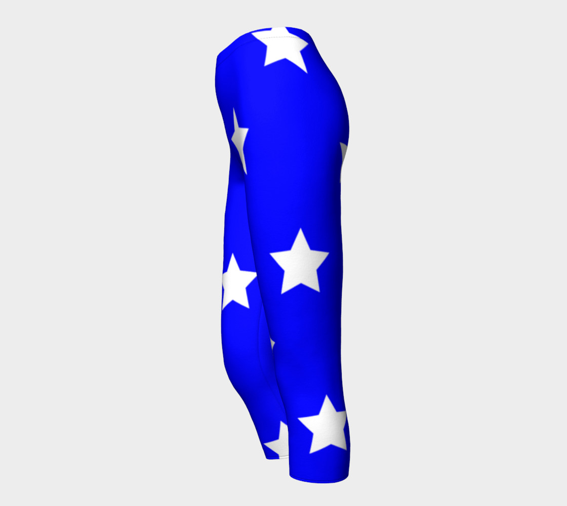 Stars Capris Blue preview #3