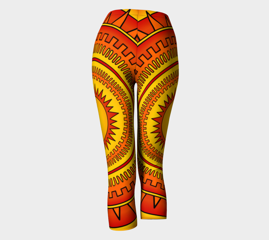 Blazing Hot Geometric Summer Sun preview #4