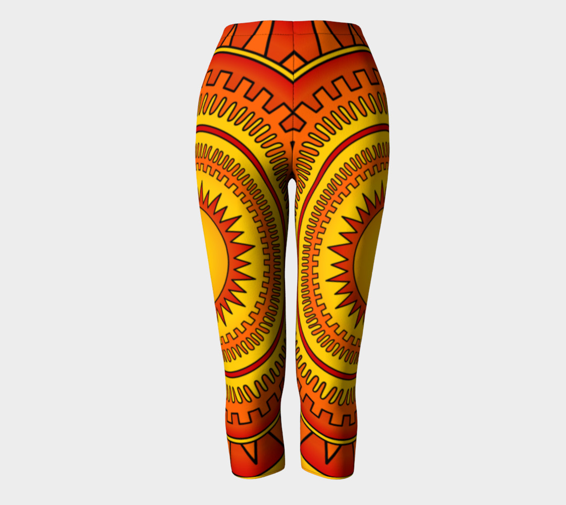 Blazing Hot Geometric Summer Sun preview #2