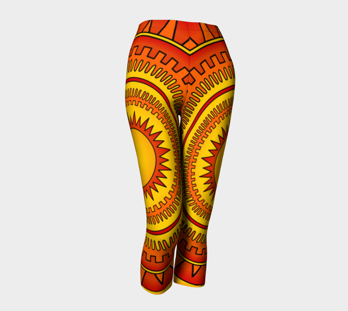 Blazing Hot Geometric Summer Sun preview #1