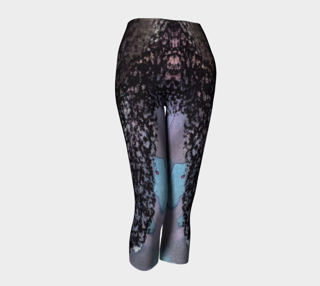 Abstract Black Lace Sexy Capris preview #1