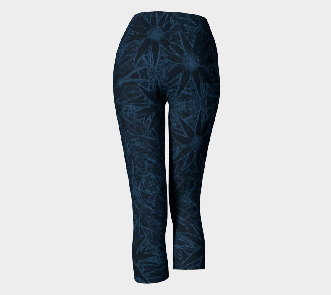 Flannel Flower Blue capris preview #4