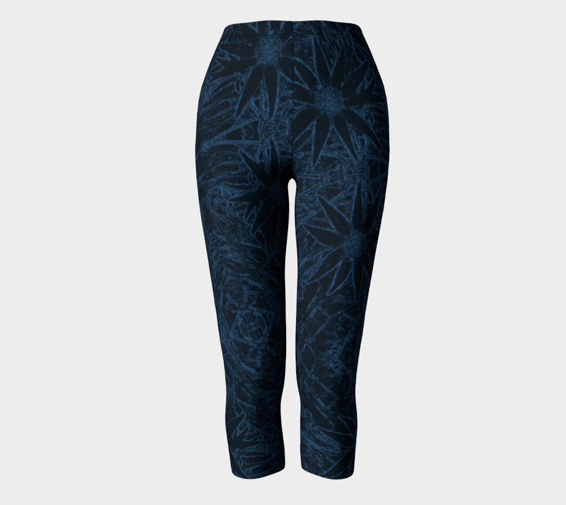 Flannel Flower Blue capris preview #2