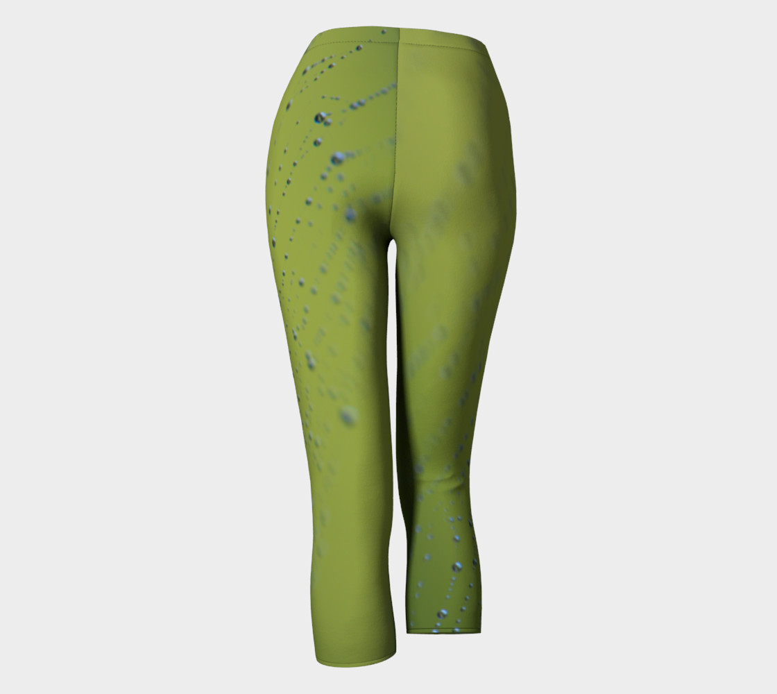 Wet Web Green Capris preview #4