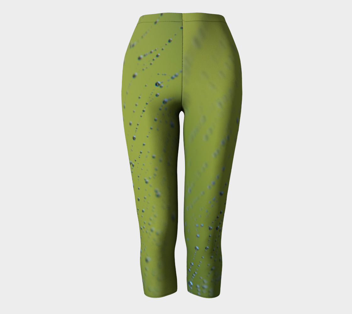 Wet Web Green Capris preview #2