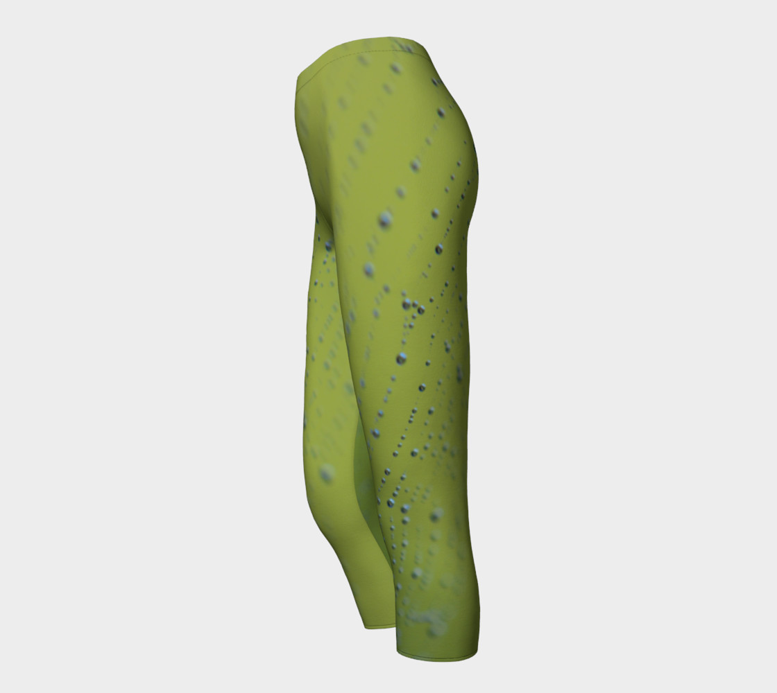 Wet Web Green Capris preview #3
