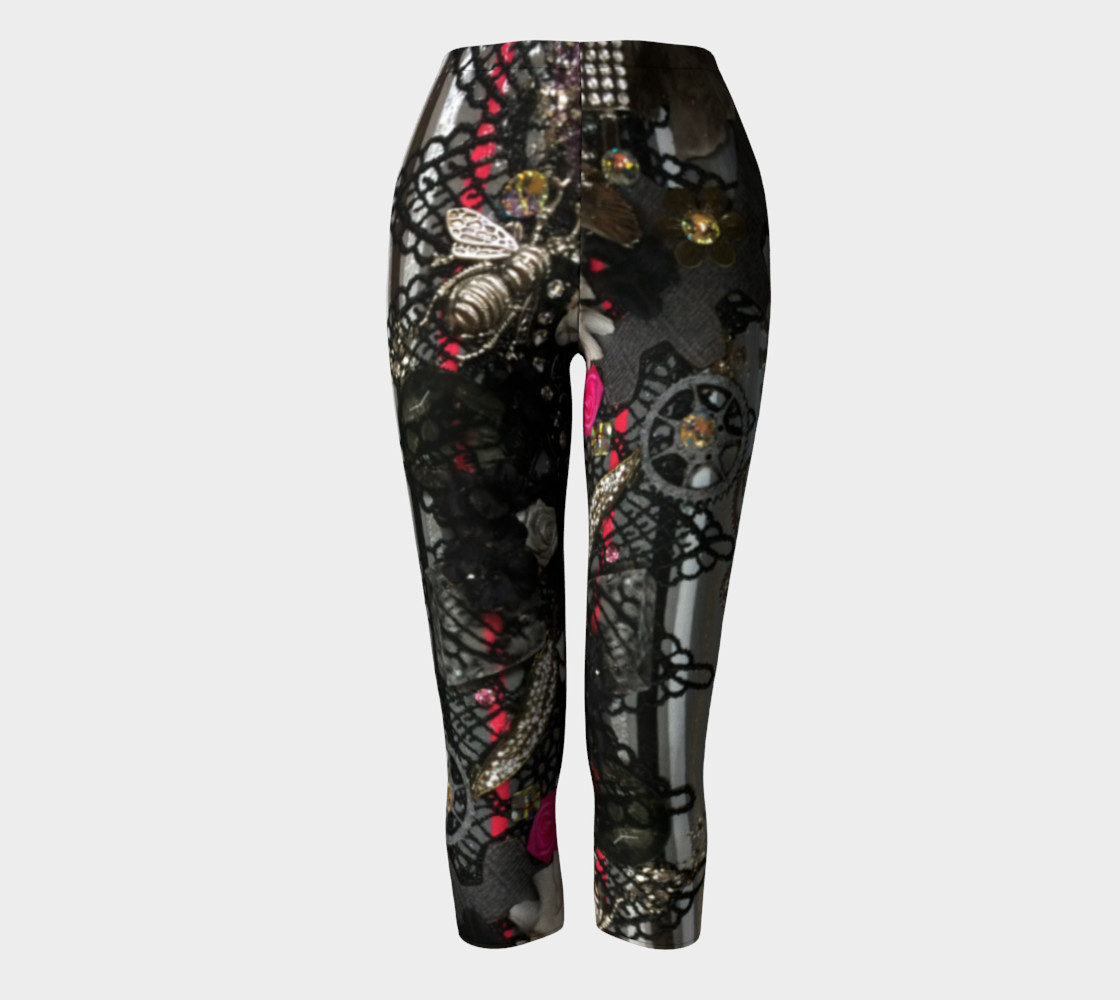 Bee and Black Lace Capris preview #2