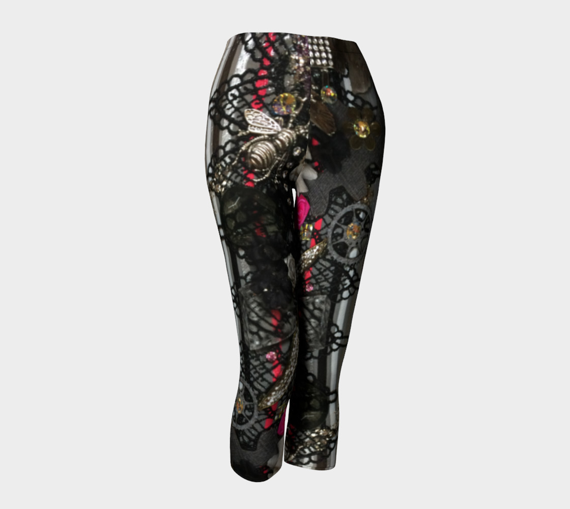 Bee and Black Lace Capris preview #1