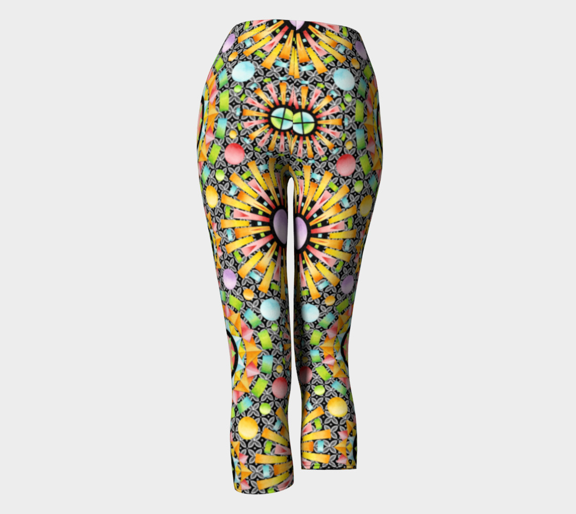 Aperçu de Aurora Geometric symmetrical capris #4