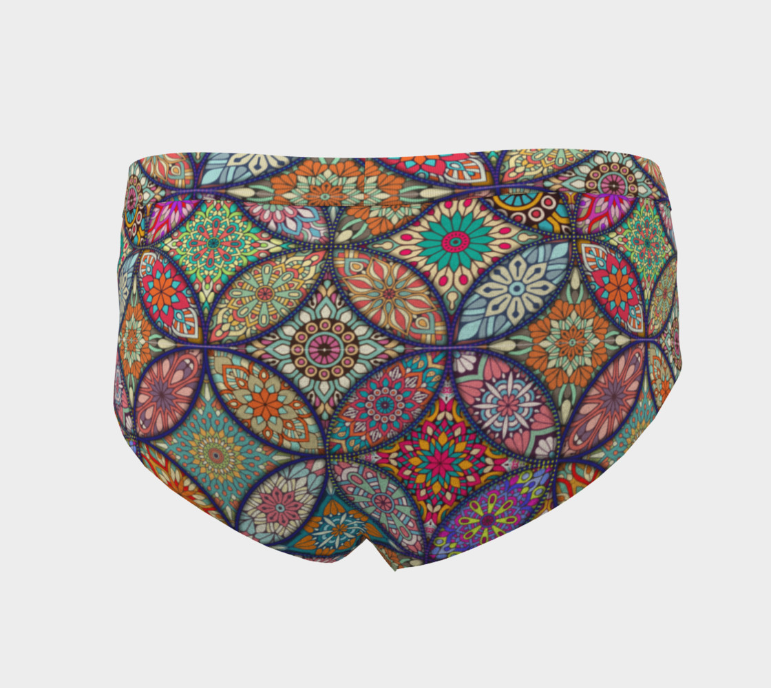 Vibrant Mandalas Cheeky Briefs preview #4