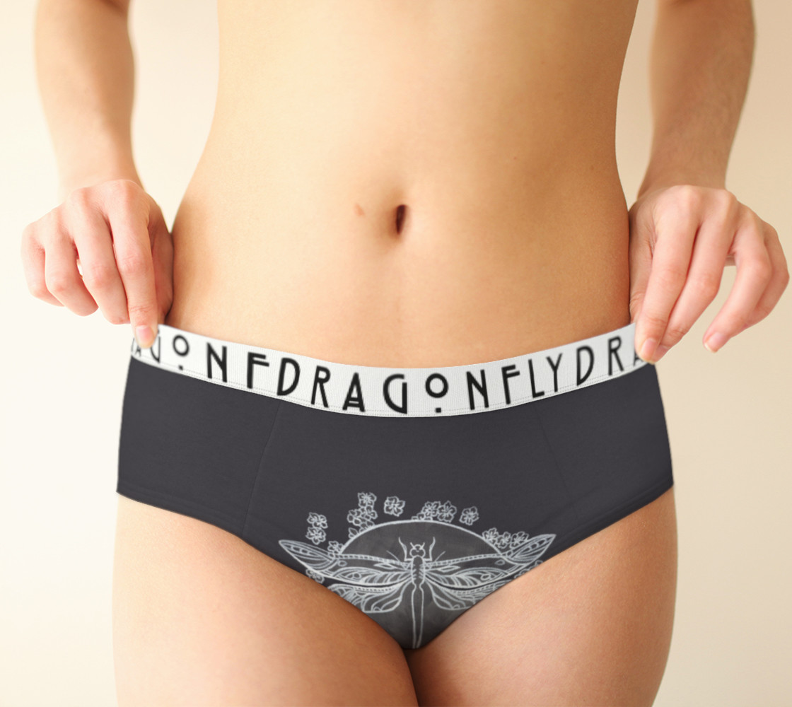 DragonFly cheeky briefs White band preview #1