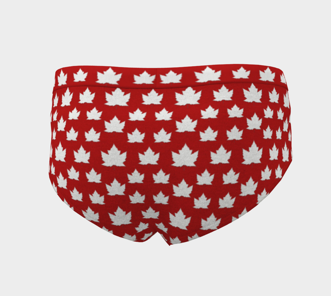 Cute Canada Panties Canada Souvenir Underwear preview #4