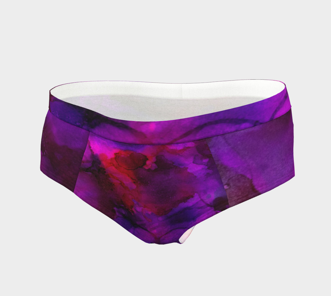 Purple Passion Alcohol Ink Art preview #3