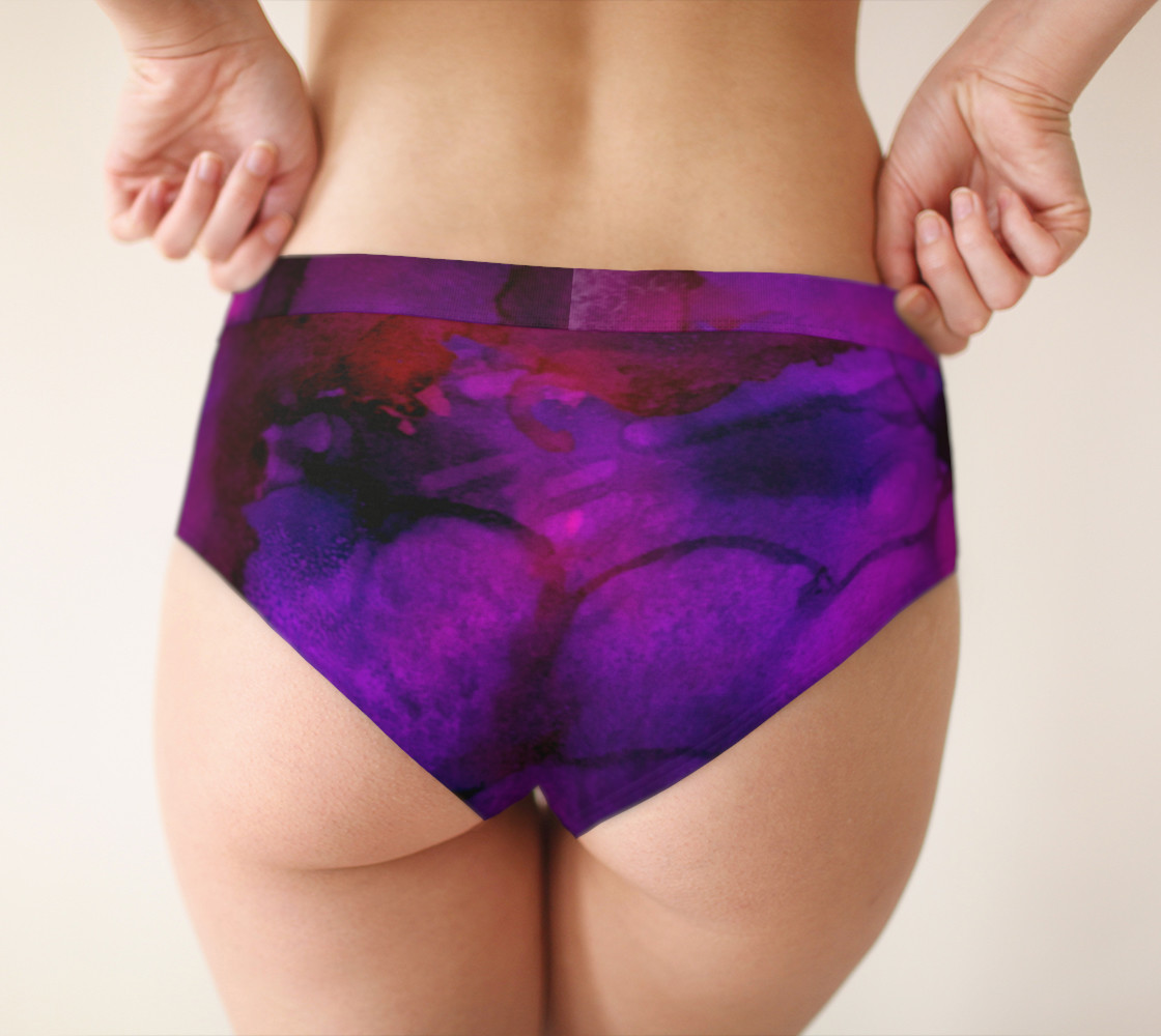 Purple Passion Alcohol Ink Art preview #2