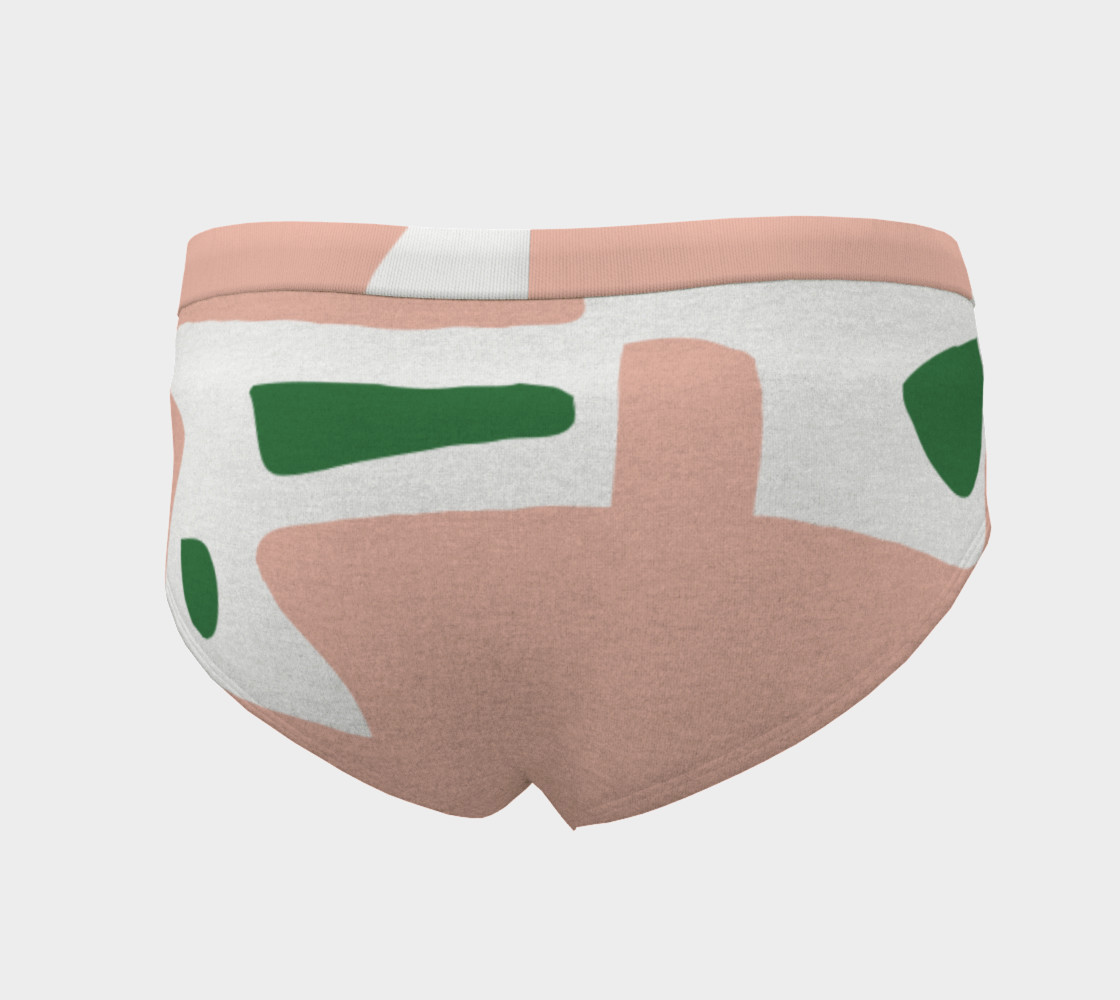 Pink Camouflage Cheeky Briefs preview #4