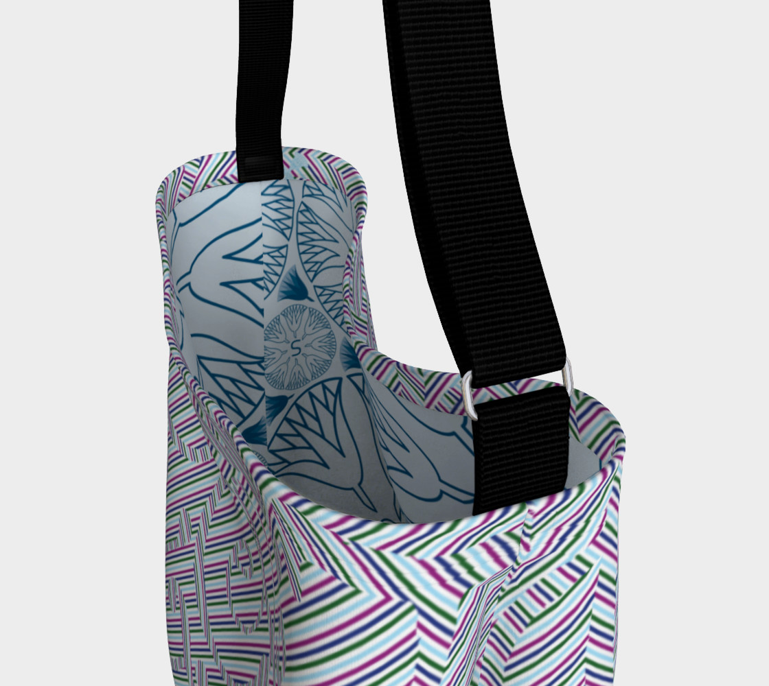ampersand royal stripe day bag preview #3