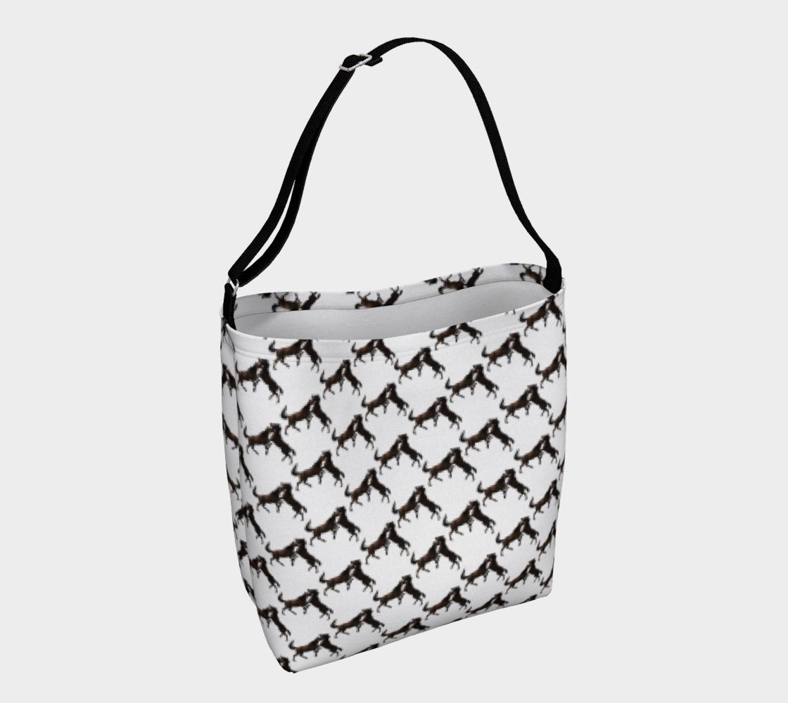 Aperçu de Wild Horse Warriors Day Tote Bag #1