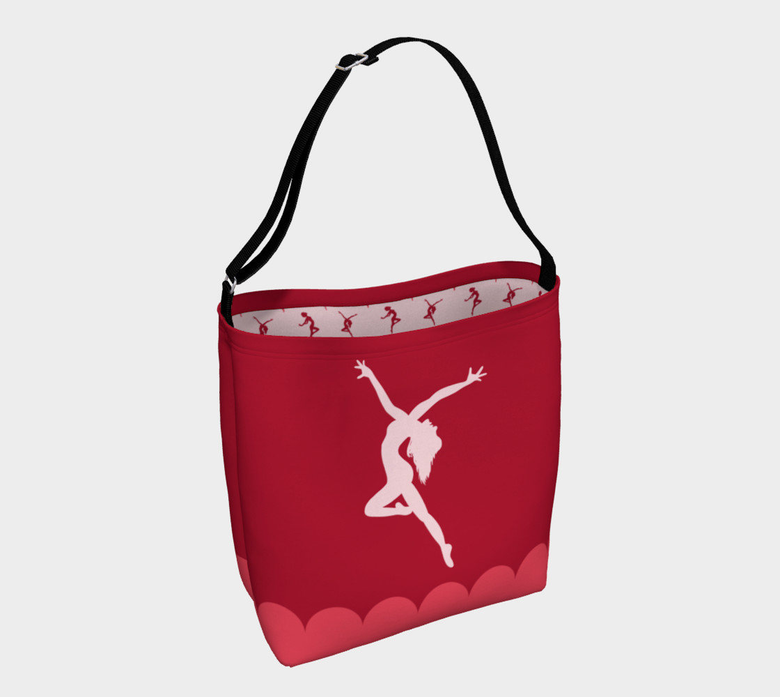 Dance Like Nobody's Watching Tote Bag 3D preview