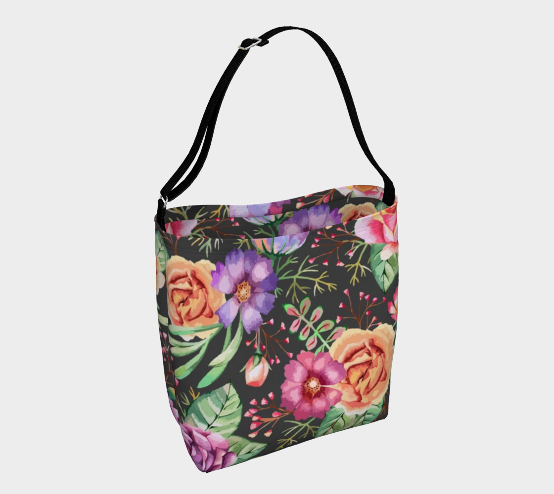 Gorgeous Vintage Floral Tote preview #1