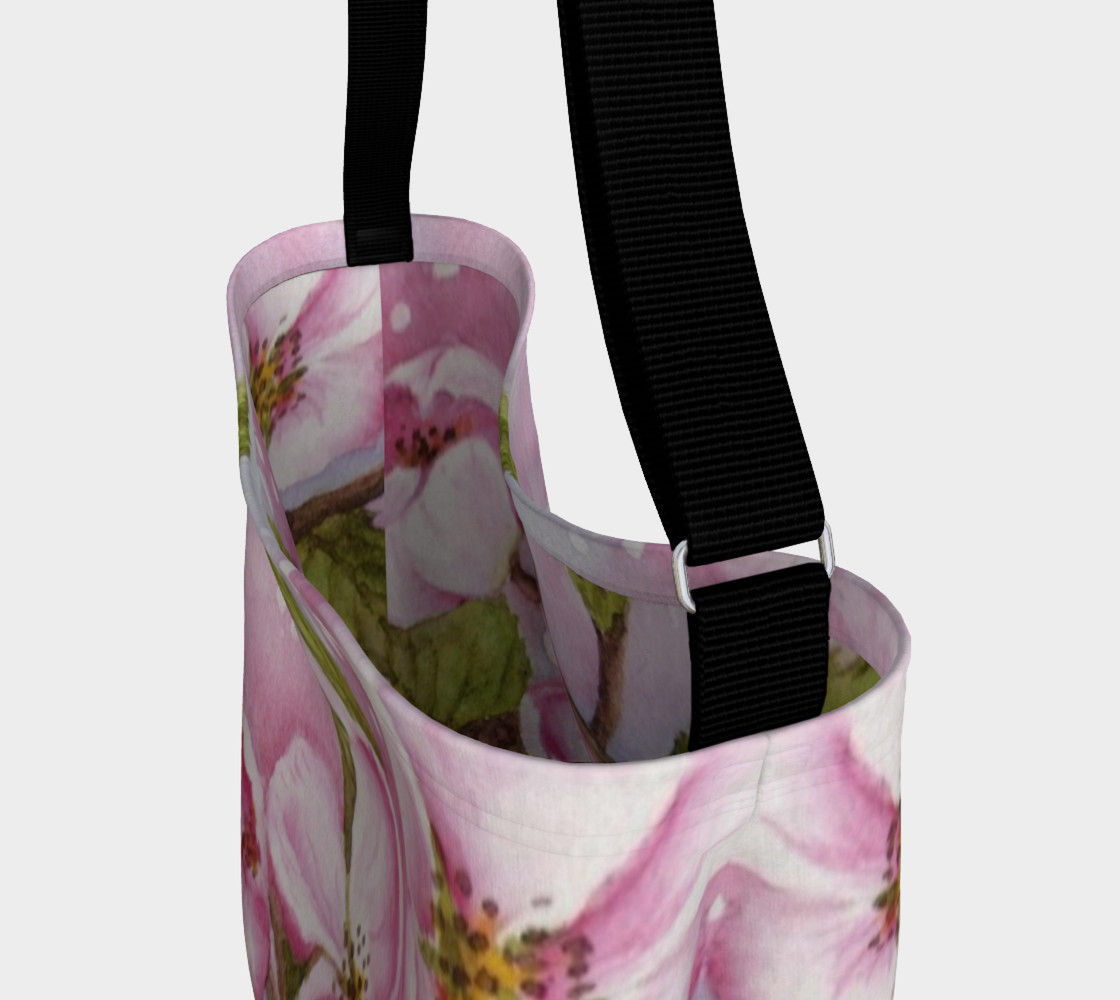 Watercolor Pink Apple Blossoms preview #3