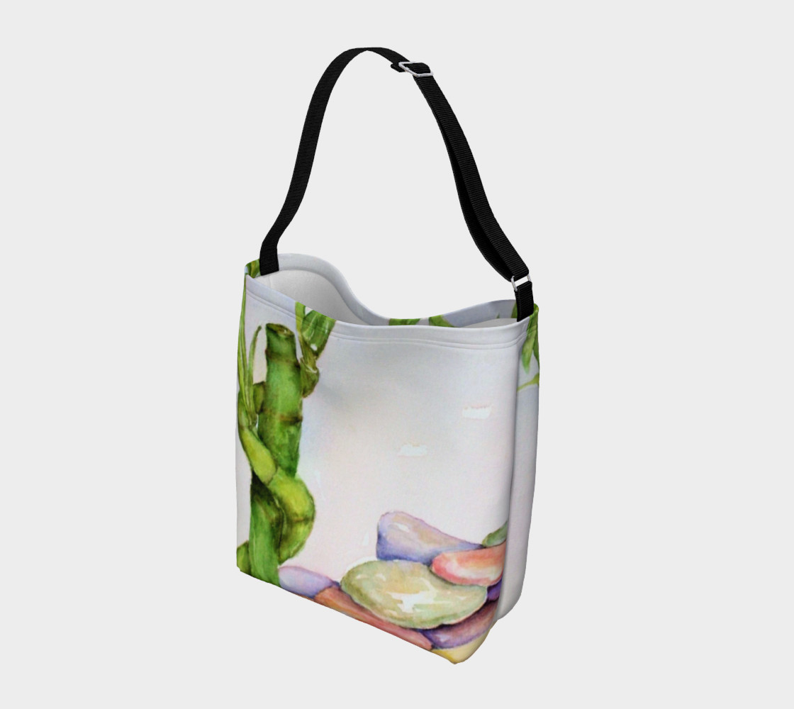 Watercolor Lucky Bamboo Stalk preview #2