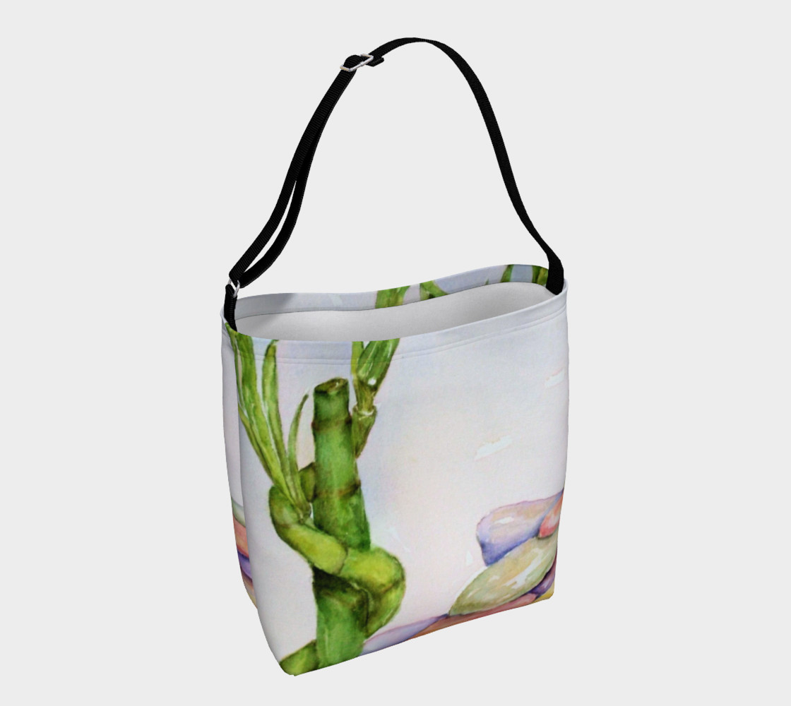Watercolor Lucky Bamboo Stalk preview #1