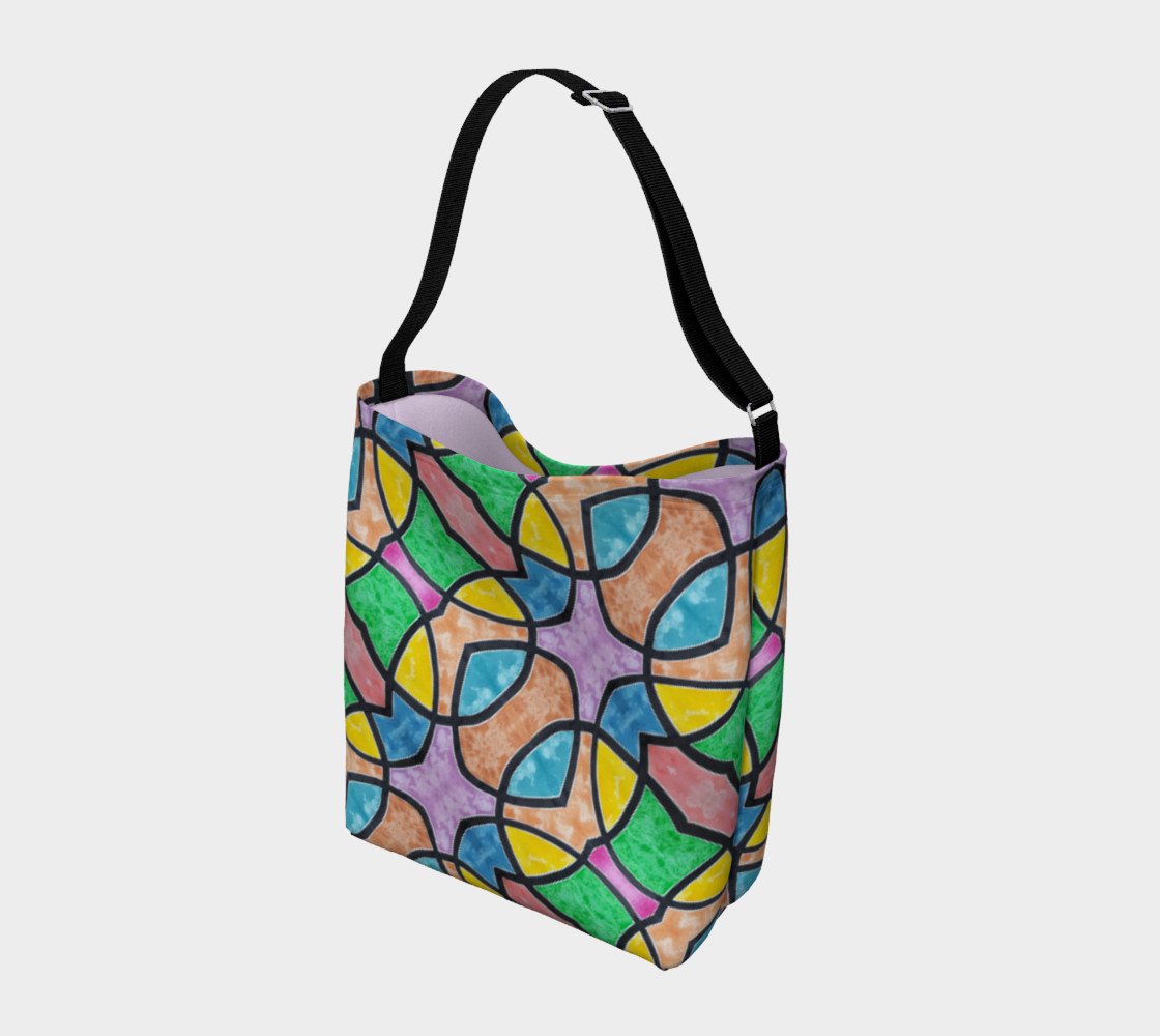 Colorful Geo Day Tote II preview #2
