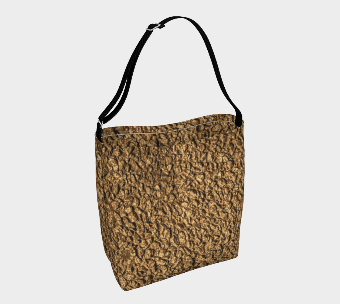 Aperçu de Stone Pattern Textured Print Bag #1
