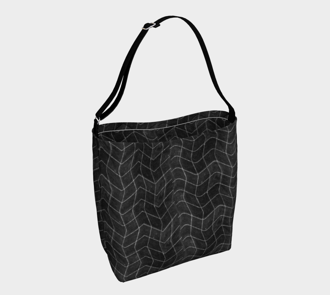 Aperçu 3D de Wavy Lines Design Bag