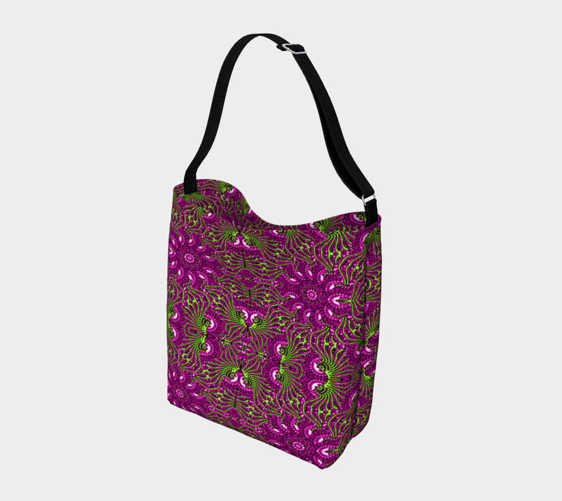 Aperçu de Modern Asian Ornate Pattern Bag #2