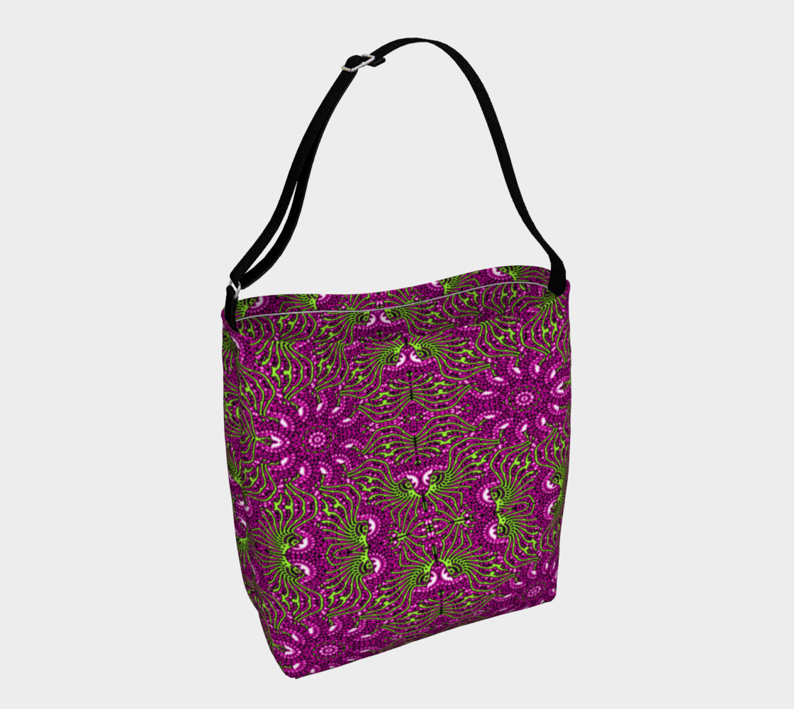 Aperçu de Modern Asian Ornate Pattern Bag #1