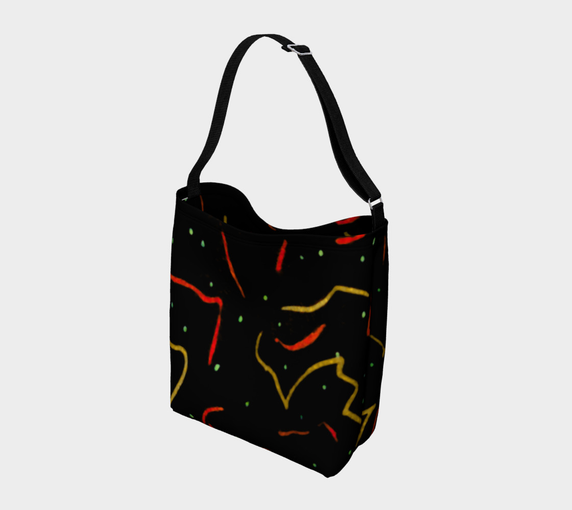 Aperçu de Lines Abstract Print Bag #2