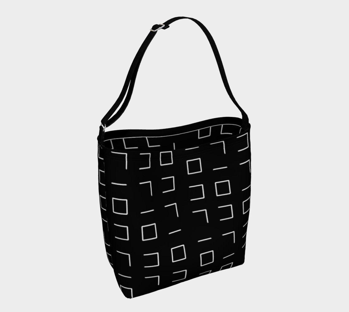 Minimalistic Geometric Pattern Bag Miniature #2