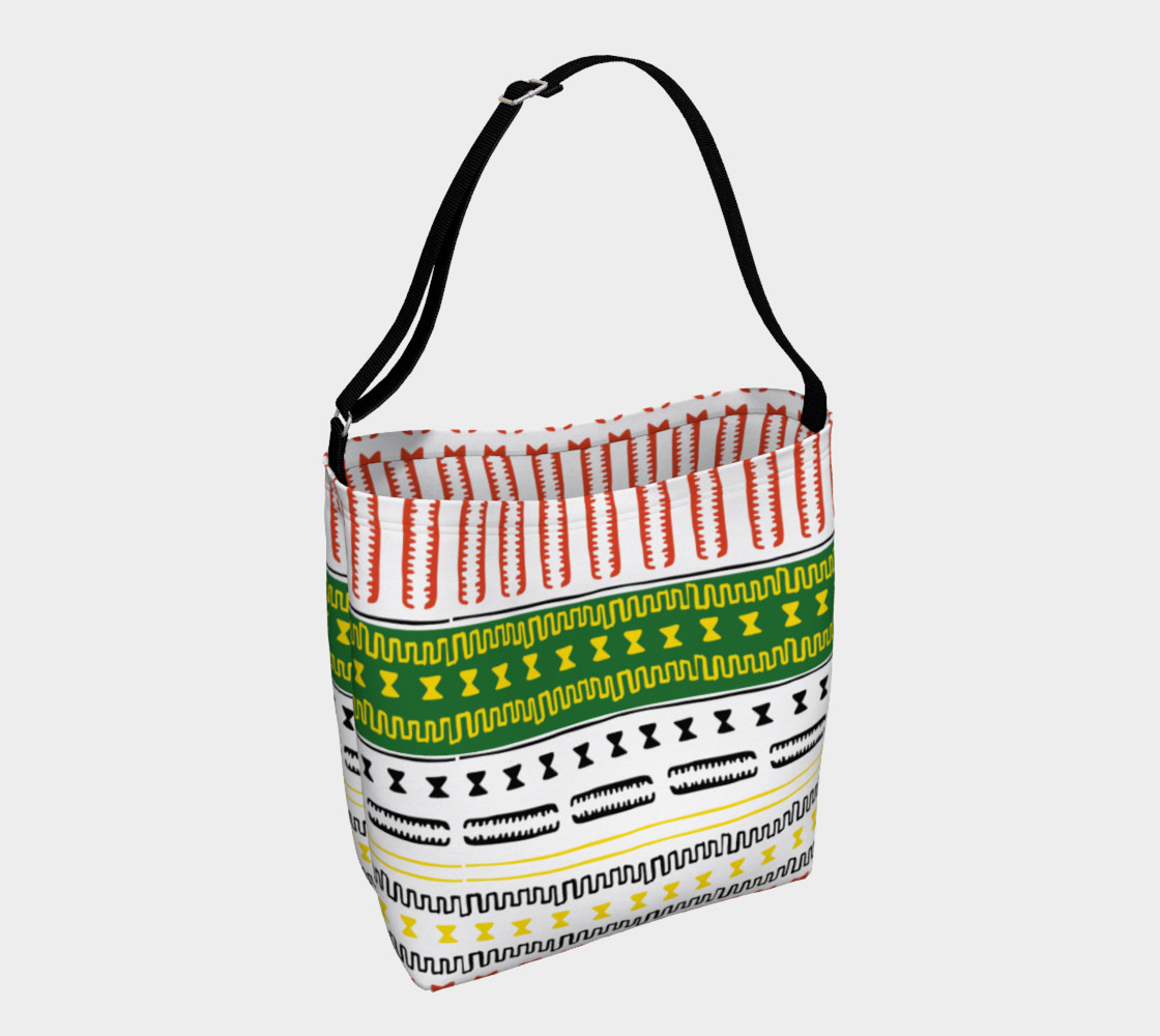 Aperçu de day tote mudcloth 3a #1
