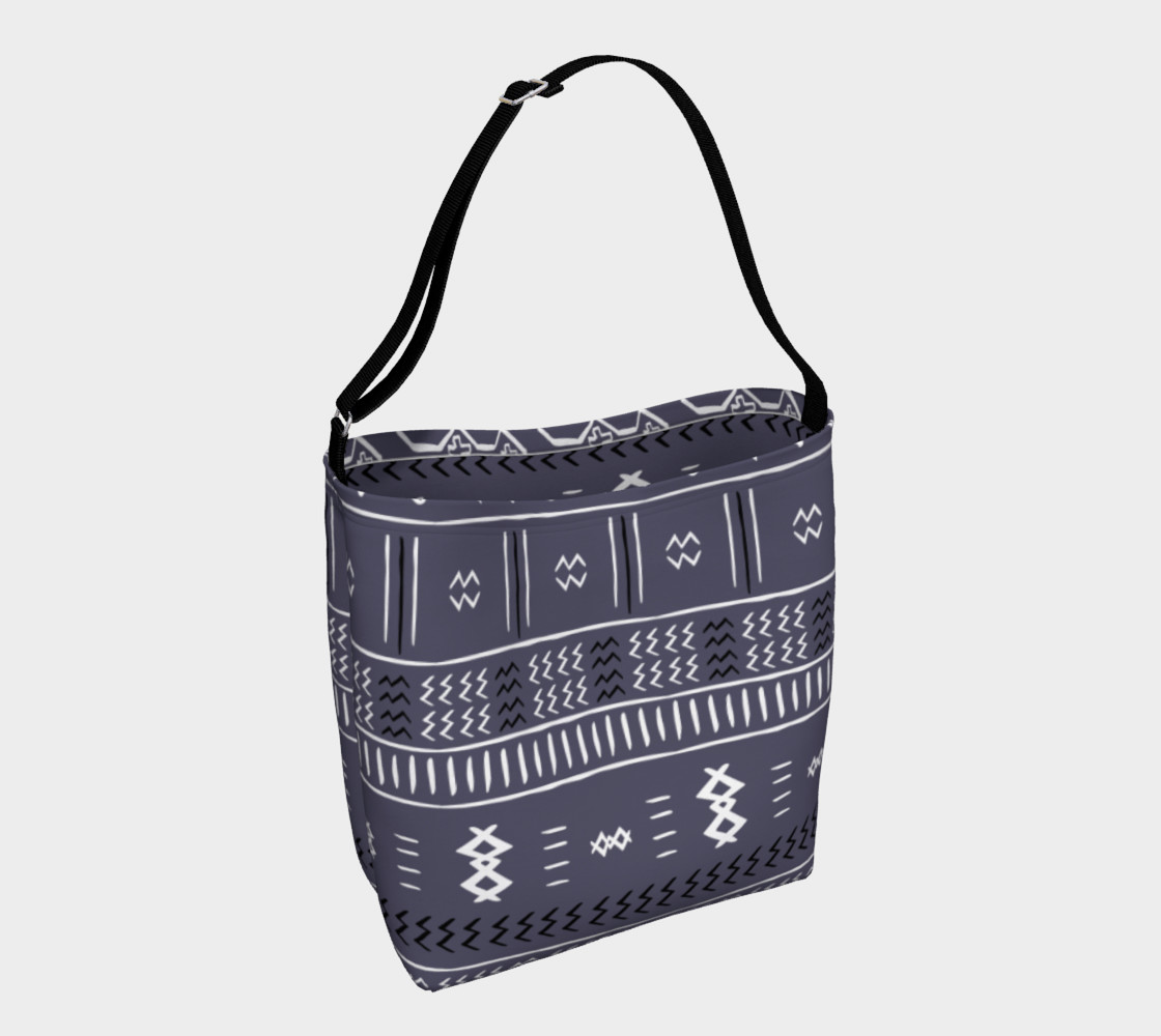 Aperçu de day tote mudcloth 4 #1