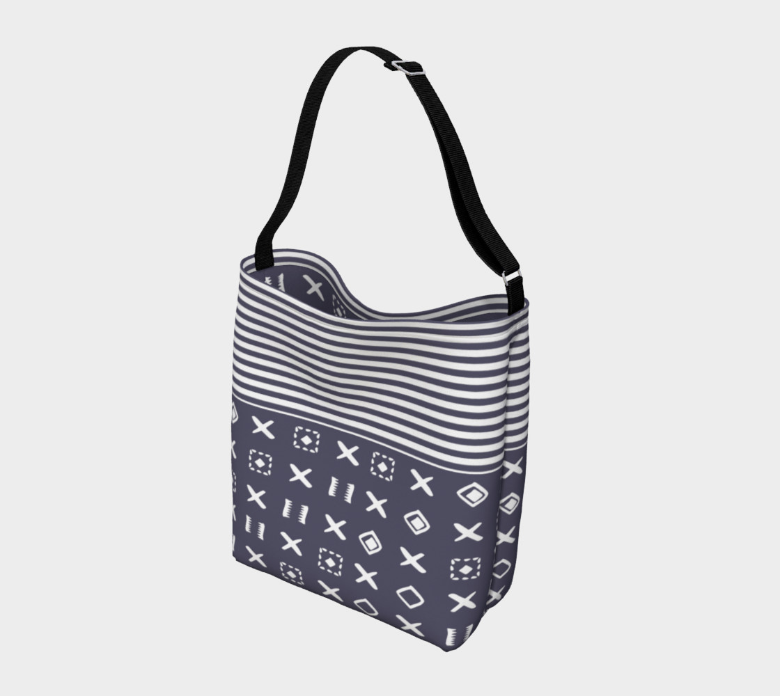Aperçu de day tote mudcloth 7i #2