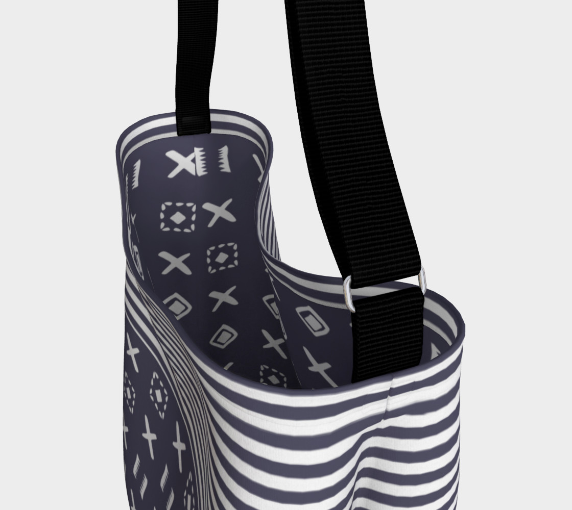 Aperçu de day tote mudcloth 7i #3
