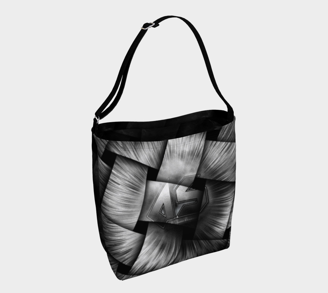 A-Synchronous Ethereal Clouds Weave Day Tote 3D preview