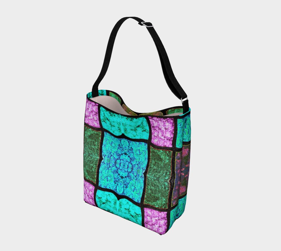 Nostalgia Stained Glass Day Tote preview #2