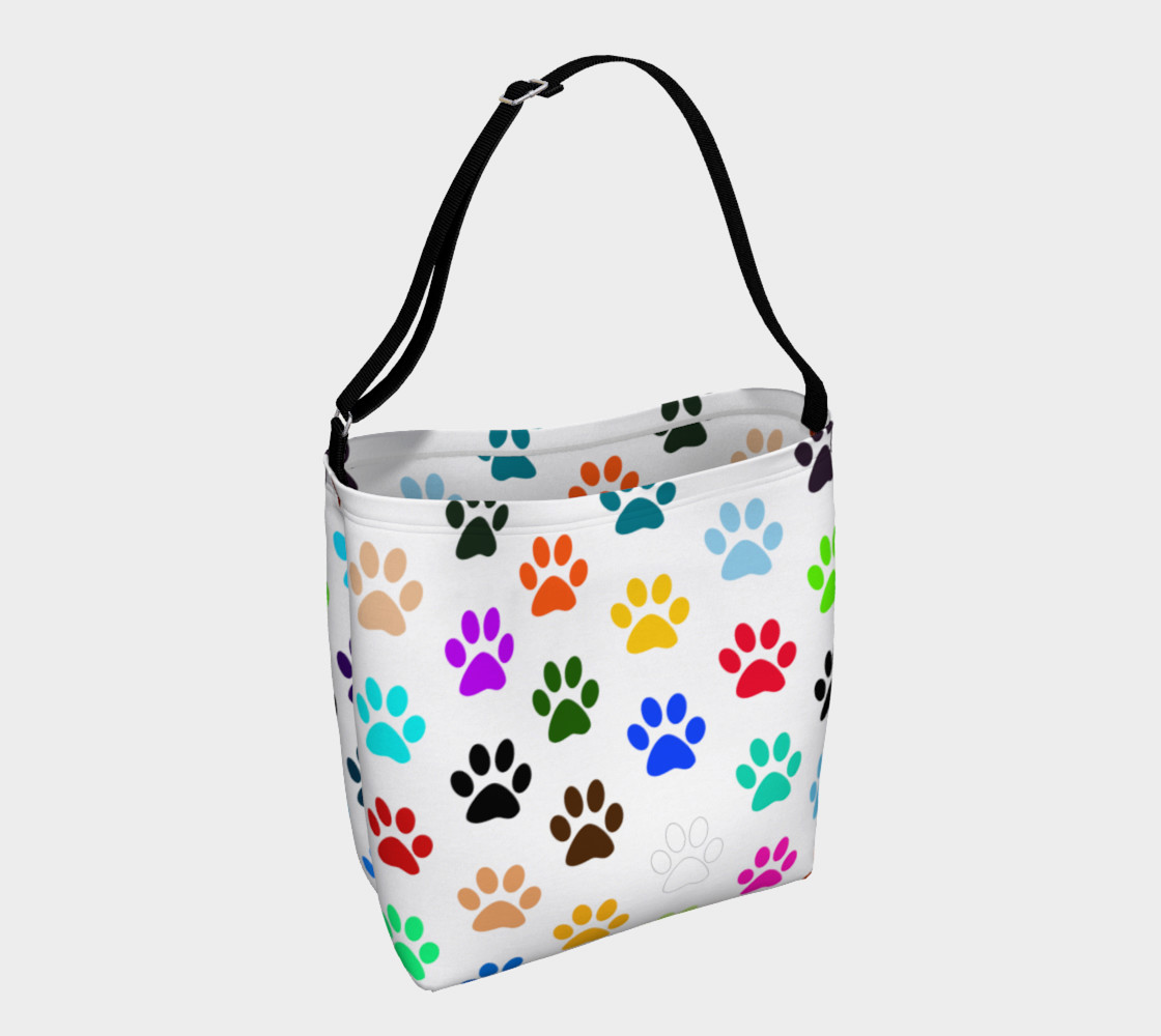Paws Rainbow Day Tote preview #1