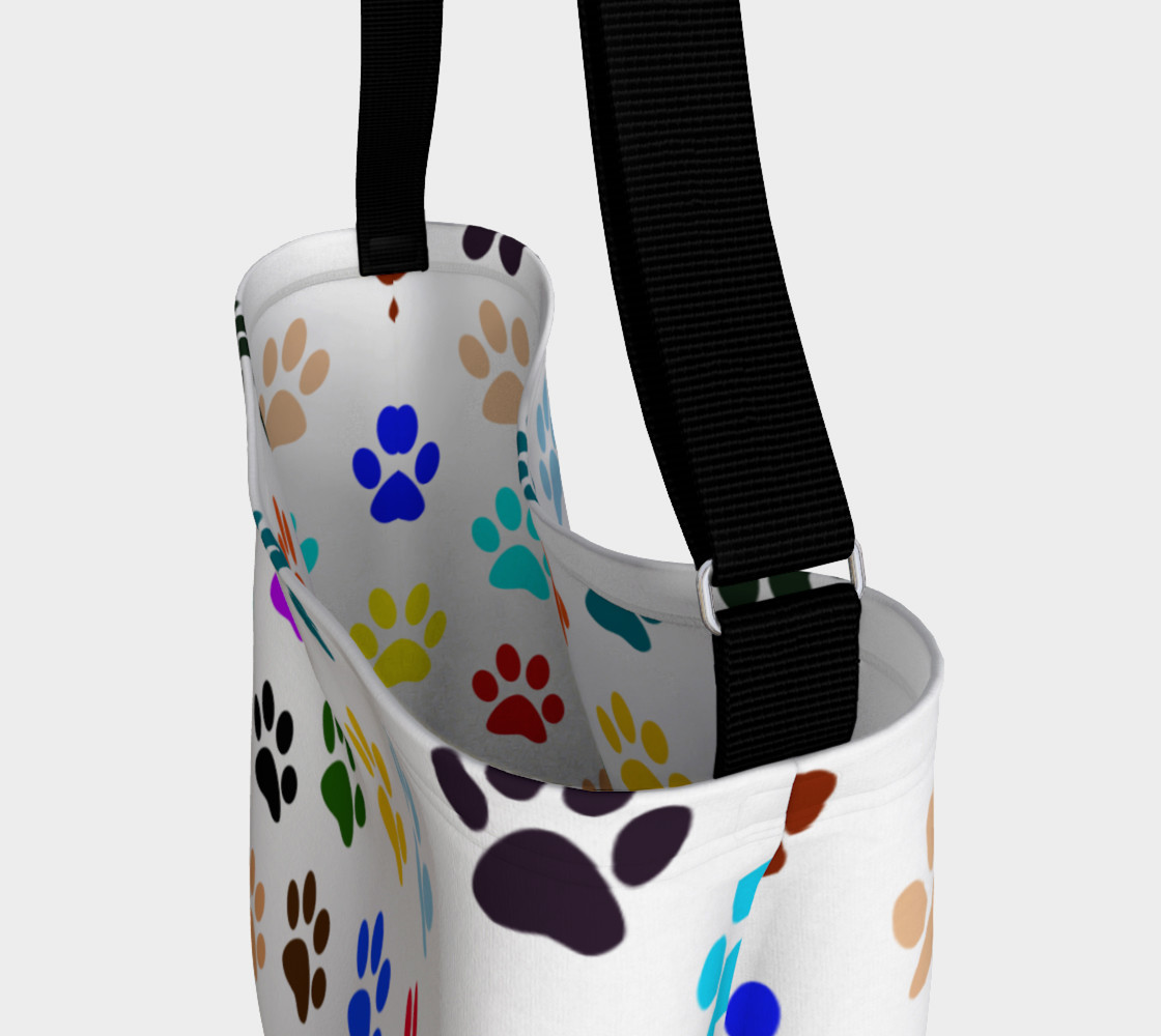 Paws Rainbow Day Tote preview #3