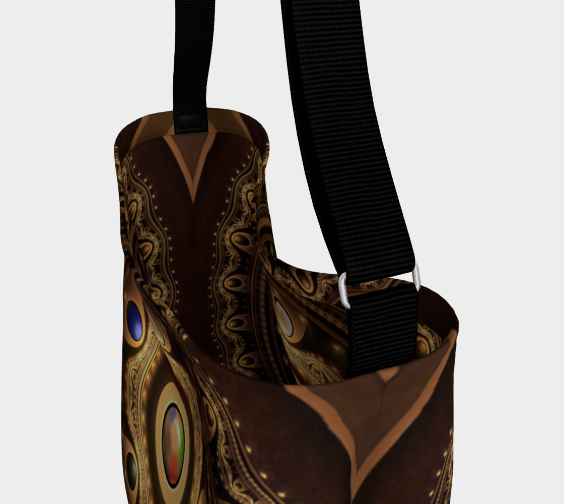 Aperçu de 5 Fractal Colors of Magic the Gathering Day Tote Bag #3